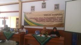Diskusi Kampung Bareng Pemberdayaan Perempuan Kepala Keluarga (PEKKA)